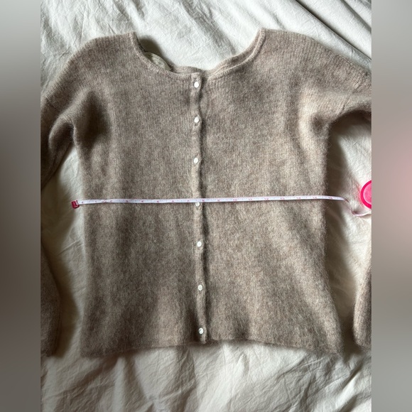 Sezane Gaspard Light Beige Cardigan XS - Picture 2 of 10